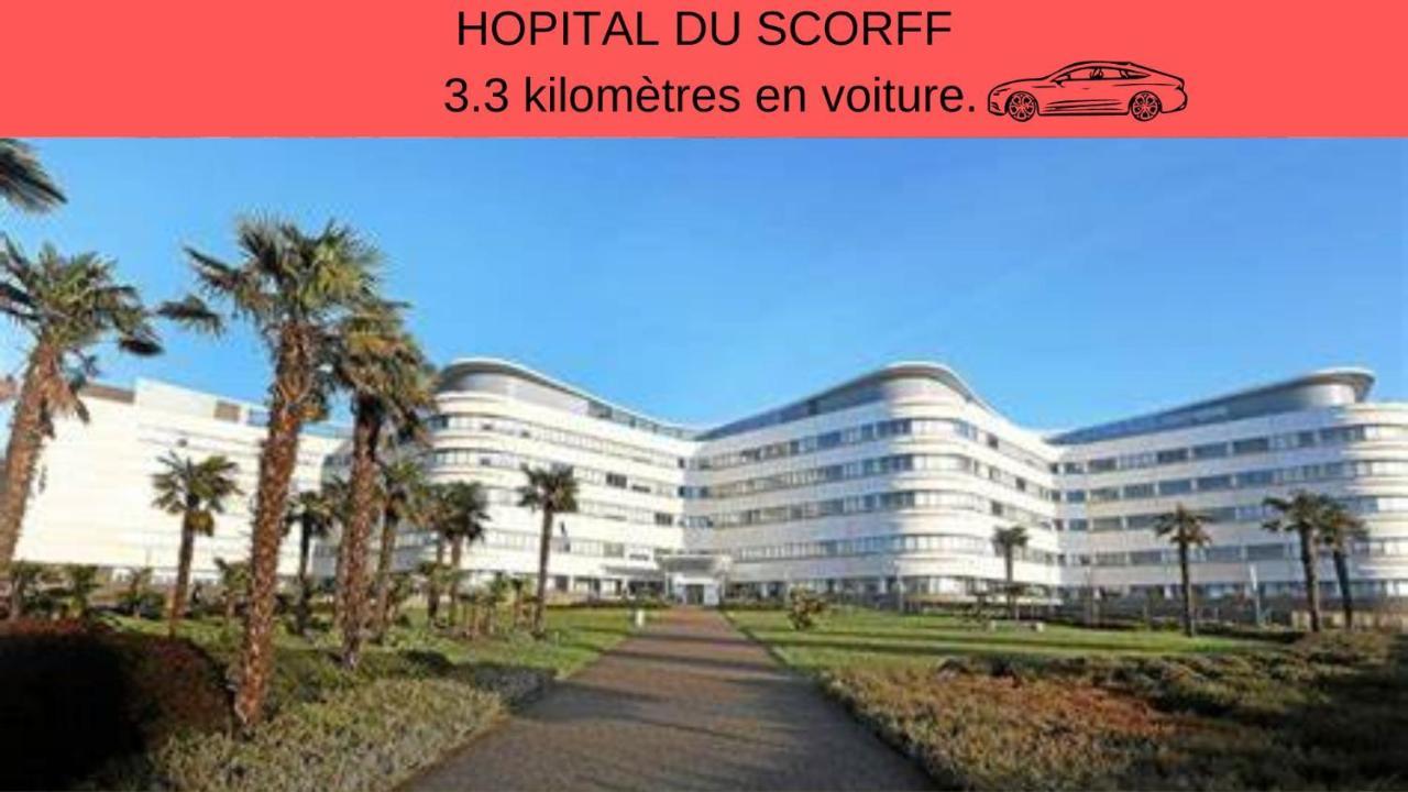 Centre Ville - Lumineux - Fibre Internet Haut Debit - Route Des Plages Lorient Exterior foto
